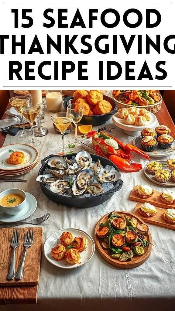 15 Seafood Thanksgiving Recipe Ideas