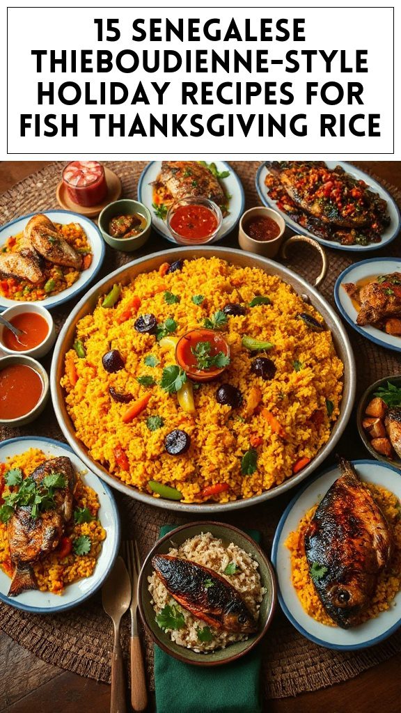 15 Senegalese Thieboudienne-Style Holiday Recipes for Fish Thanksgiving Rice