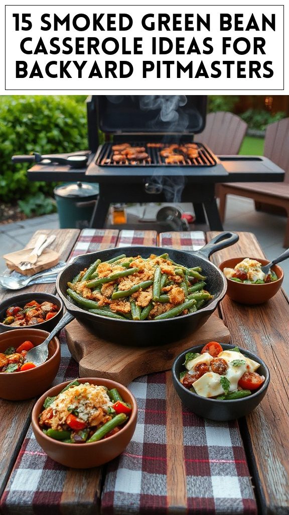 15 Smoked Green Bean Casserole Ideas for Backyard Pitmasters