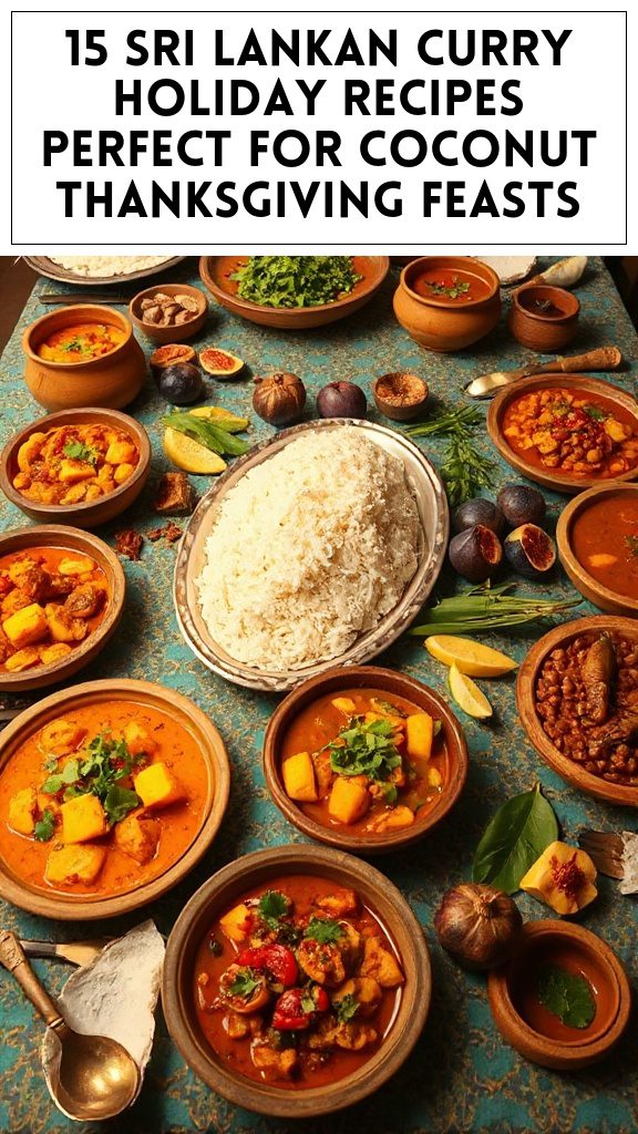 15 Sri Lankan Curry Holiday Recipes Perfect for Coconut Thanksgiving Feasts