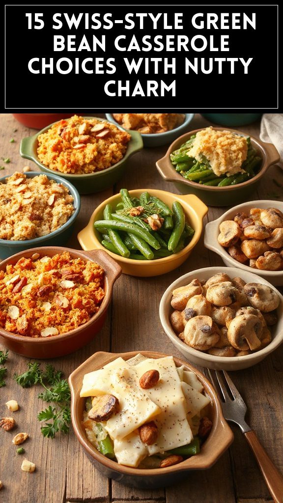 15 Swiss-Style Green Bean Casserole Choices With Nutty Charm