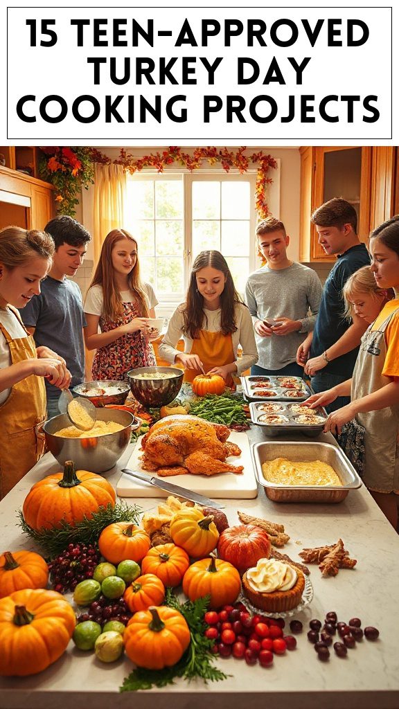 15 Teen-Approved Turkey Day Cooking Projects