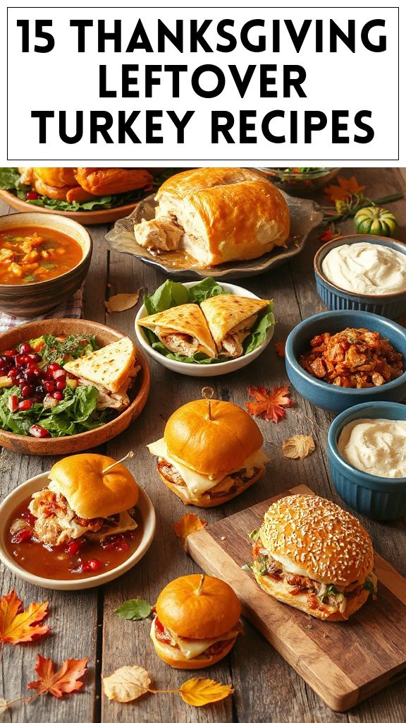 15 Thanksgiving Leftover Turkey Recipes