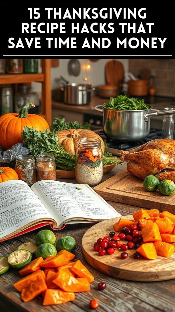 15 Thanksgiving Recipe Hacks That Save Time and Money