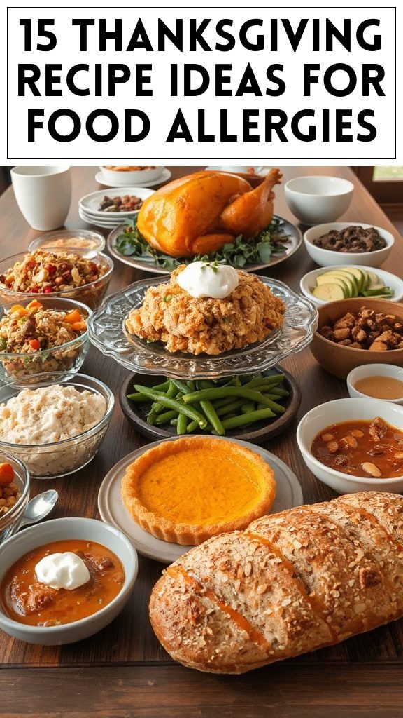 15 Thanksgiving Recipe Ideas for Food Allergies