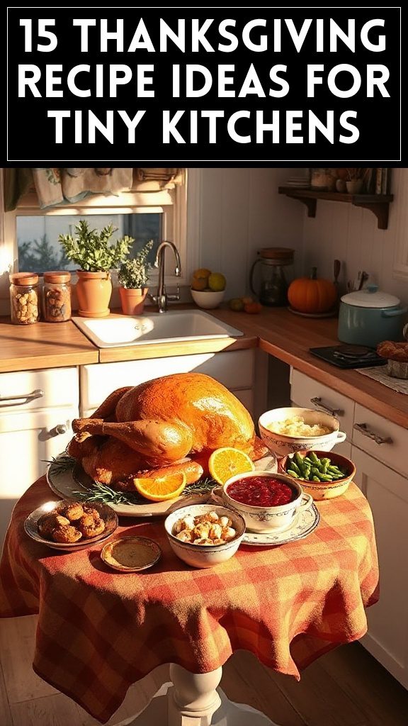 15 Thanksgiving Recipe Ideas for Tiny Kitchens