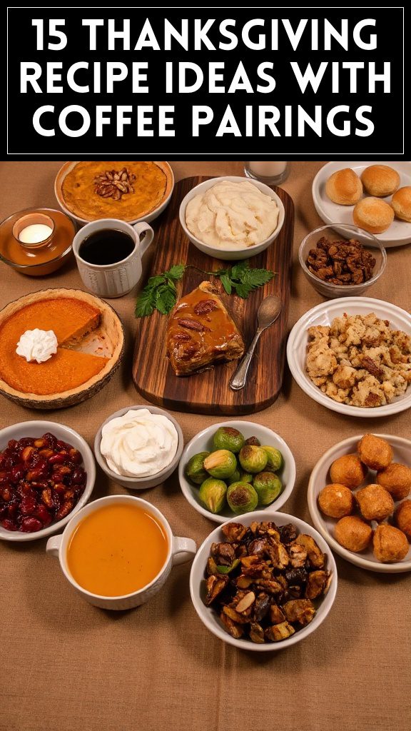 15 Thanksgiving Recipe Ideas With Coffee Pairings