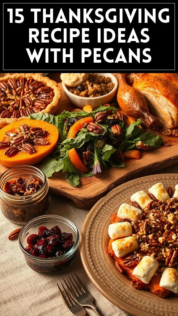 15 Thanksgiving Recipe Ideas With Pecans