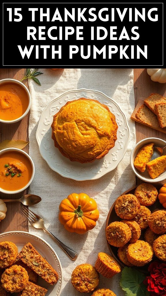 15 Thanksgiving Recipe Ideas With Pumpkin