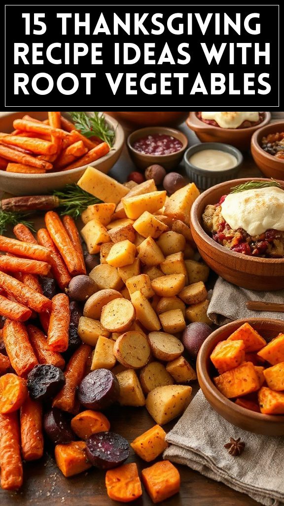 15 Thanksgiving Recipe Ideas With Root Vegetables