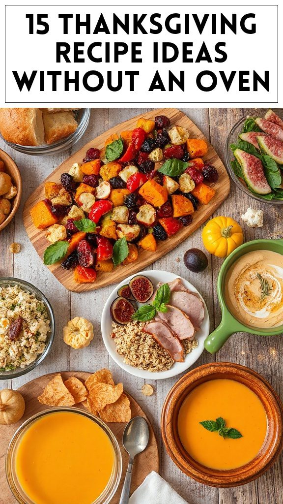 15 Thanksgiving Recipe Ideas Without an Oven