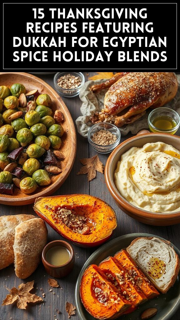 15 Thanksgiving Recipes Featuring Dukkah for Egyptian Spice Holiday Blends