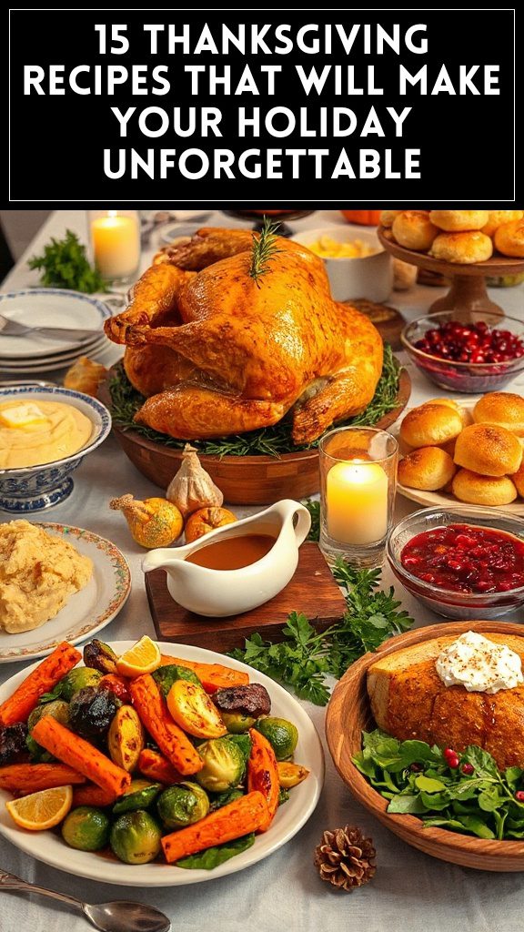 15 Thanksgiving Recipes That Will Make Your Holiday Unforgettable