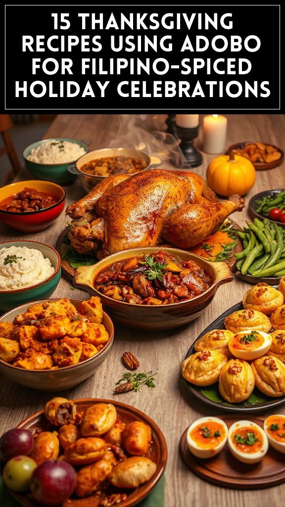 15 Thanksgiving Recipes Using Adobo for Filipino-Spiced Holiday Celebrations