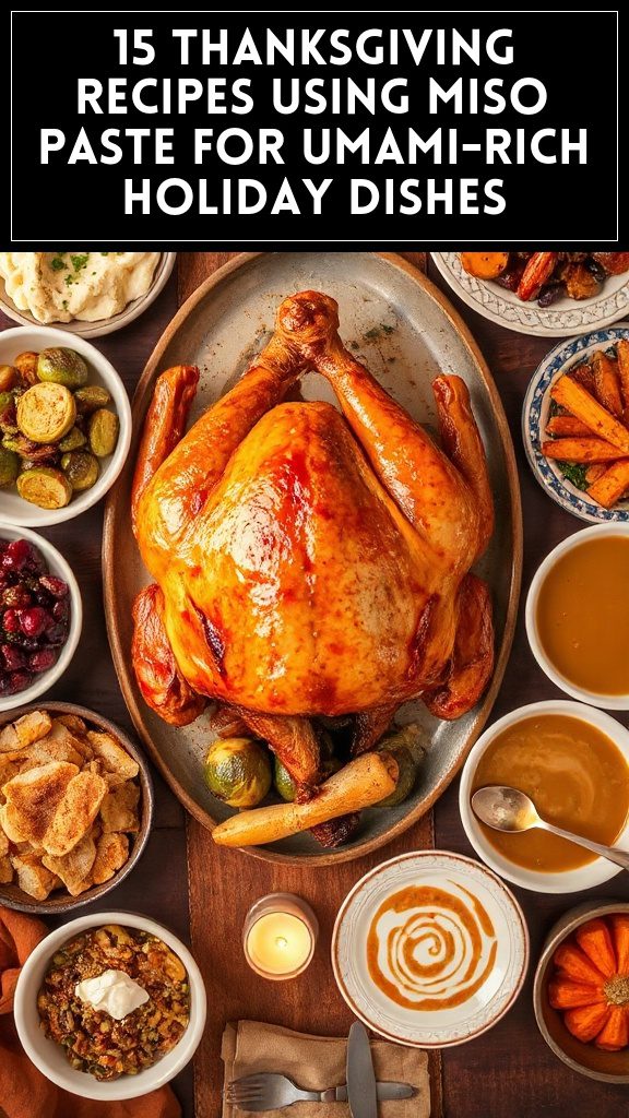 15 Thanksgiving Recipes Using Miso Paste for Umami-Rich Holiday Dishes
