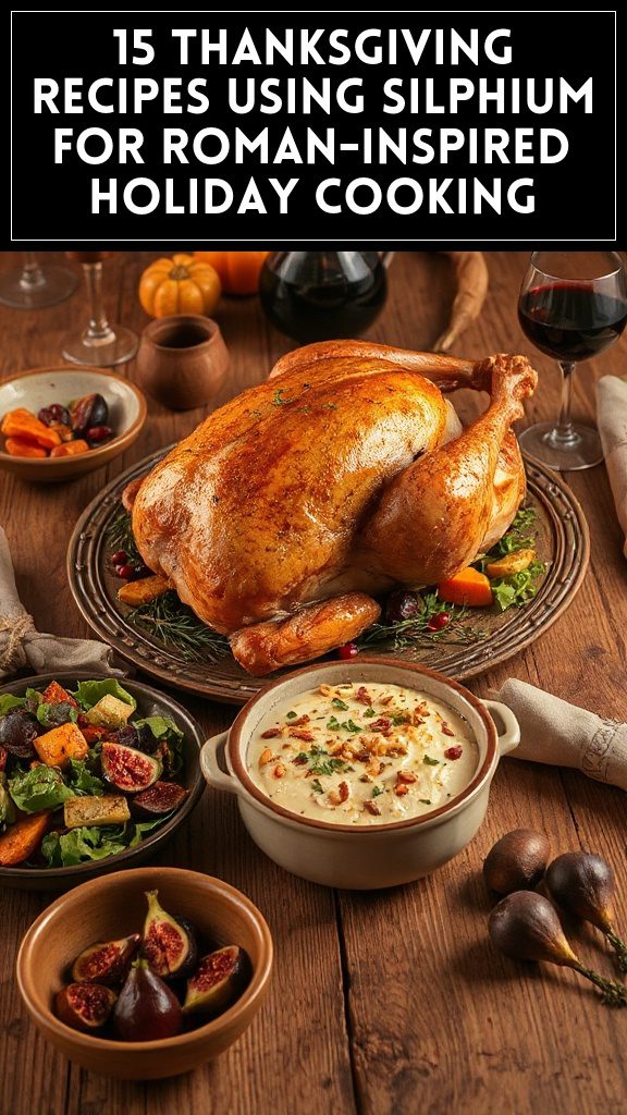 15 Thanksgiving Recipes Using Silphium for Roman-Inspired Holiday Cooking