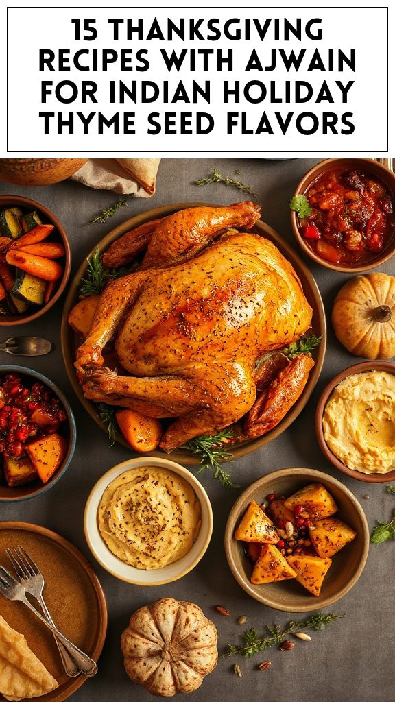 15 Thanksgiving Recipes With Ajwain for Indian Holiday Thyme Seed Flavors