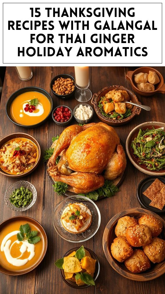 15 Thanksgiving Recipes With Galangal for Thai Ginger Holiday Aromatics