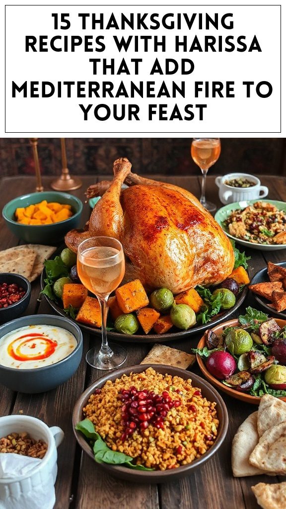 15 Thanksgiving Recipes With Harissa That Add Mediterranean Fire to Your Feast
