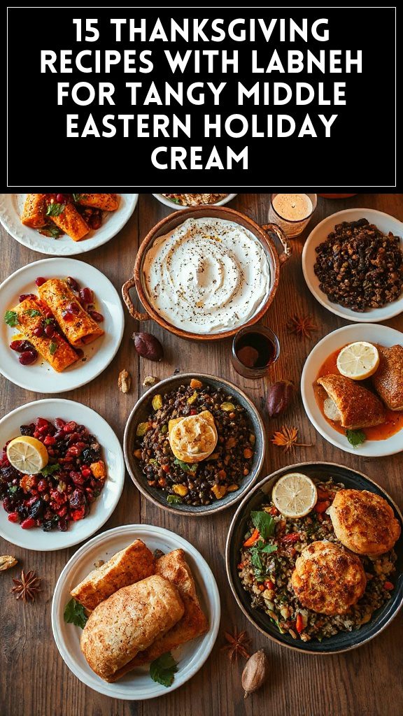 15 Thanksgiving Recipes With Labneh for Tangy Middle Eastern Holiday Cream