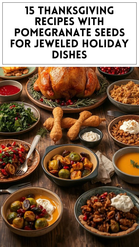 15 Thanksgiving Recipes With Pomegranate Seeds for Jeweled Holiday Dishes