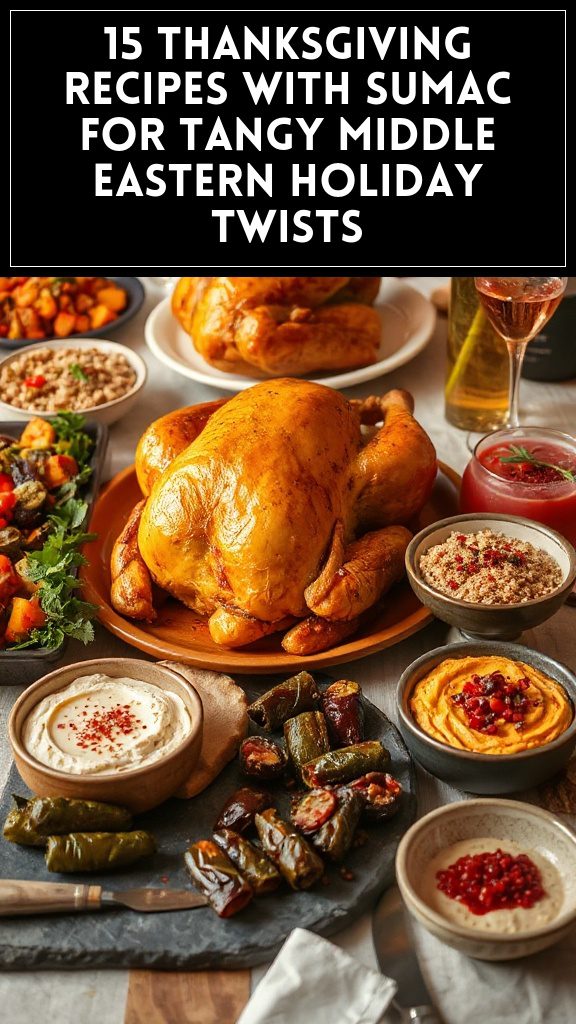 15 Thanksgiving Recipes With Sumac for Tangy Middle Eastern Holiday Twists