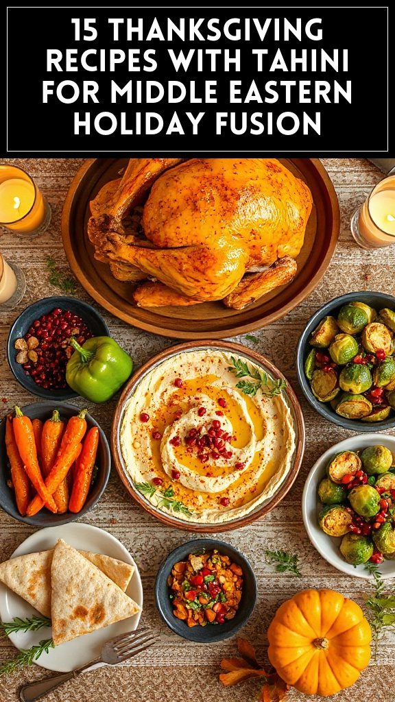 15 Thanksgiving Recipes With Tahini for Middle Eastern Holiday Fusion