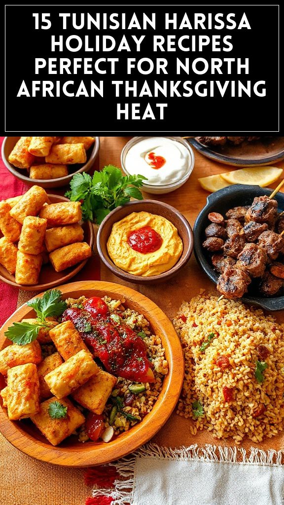15 Tunisian Harissa Holiday Recipes Perfect for North African Thanksgiving Heat