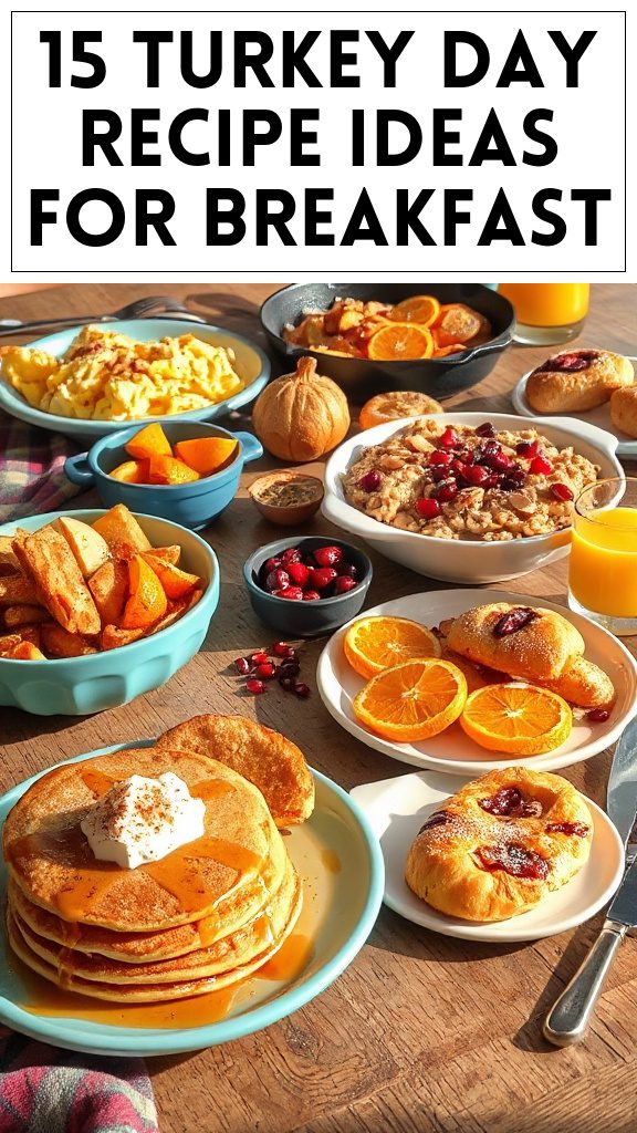15 Turkey Day Recipe Ideas for Breakfast