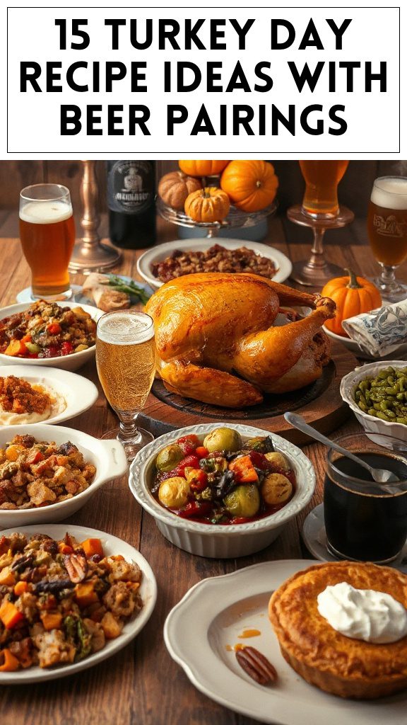 15 Turkey Day Recipe Ideas With Beer Pairings