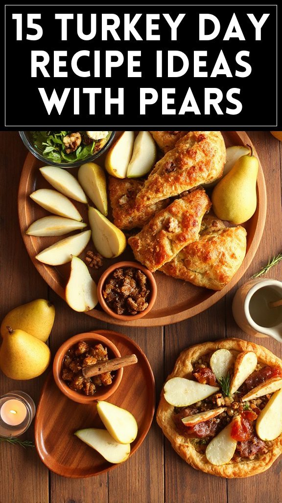 15 Turkey Day Recipe Ideas With Pears