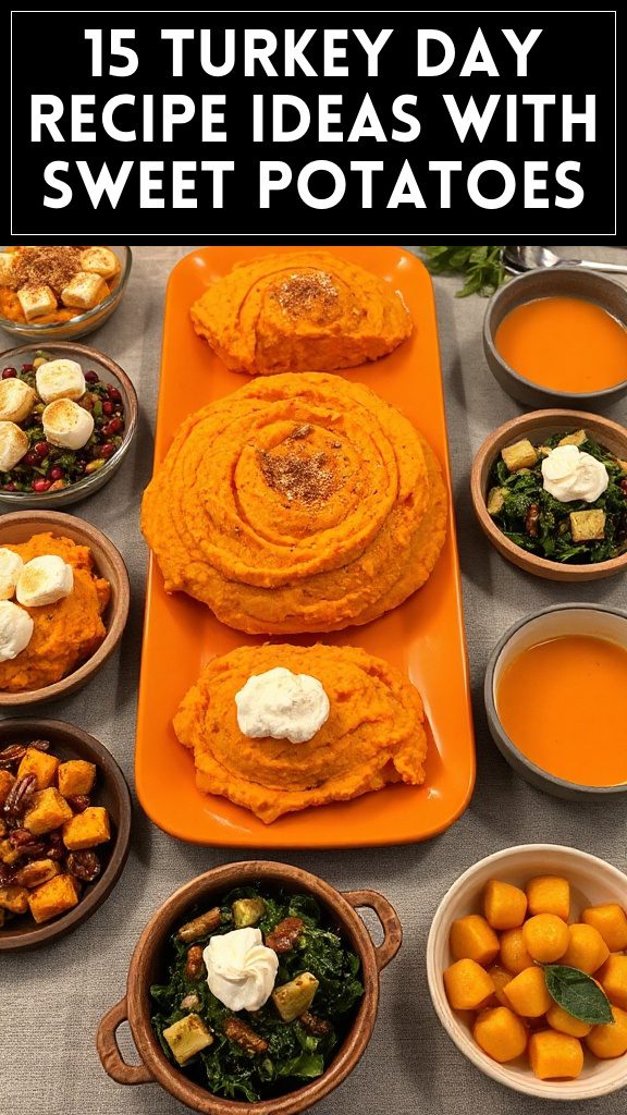 15 Turkey Day Recipe Ideas With Sweet Potatoes