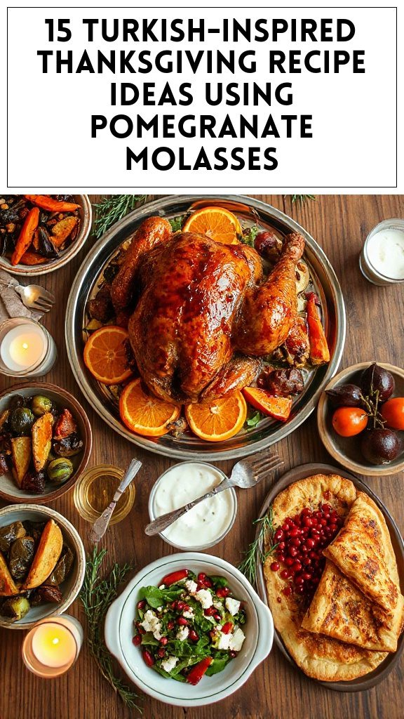 15 Turkish-Inspired Thanksgiving Recipe Ideas Using Pomegranate Molasses