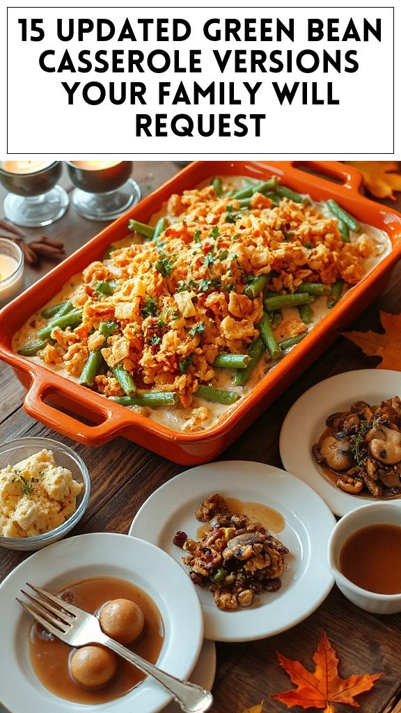 15 Updated Green Bean Casserole Versions Your Family Will Request