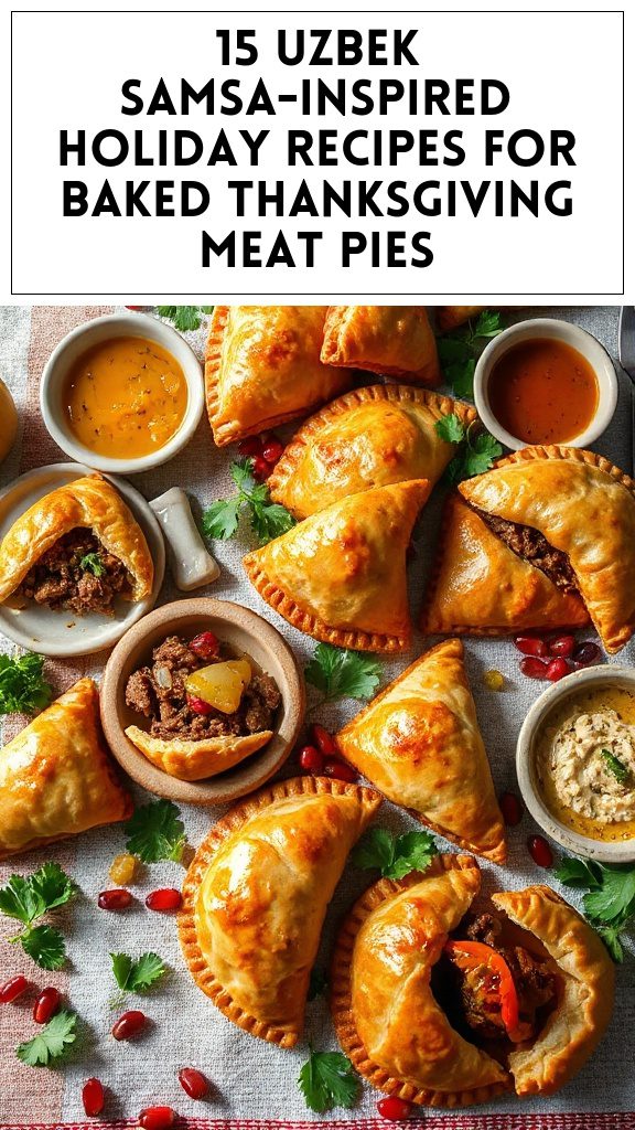 15 Uzbek Samsa-Inspired Holiday Recipes for Baked Thanksgiving Meat Pies