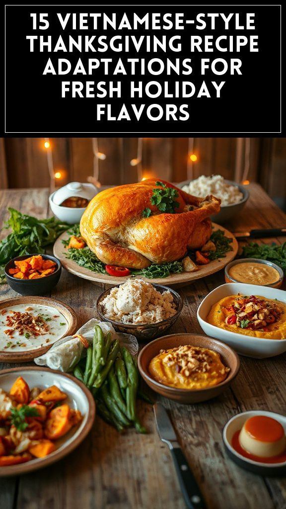 15 Vietnamese-Style Thanksgiving Recipe Adaptations for Fresh Holiday Flavors