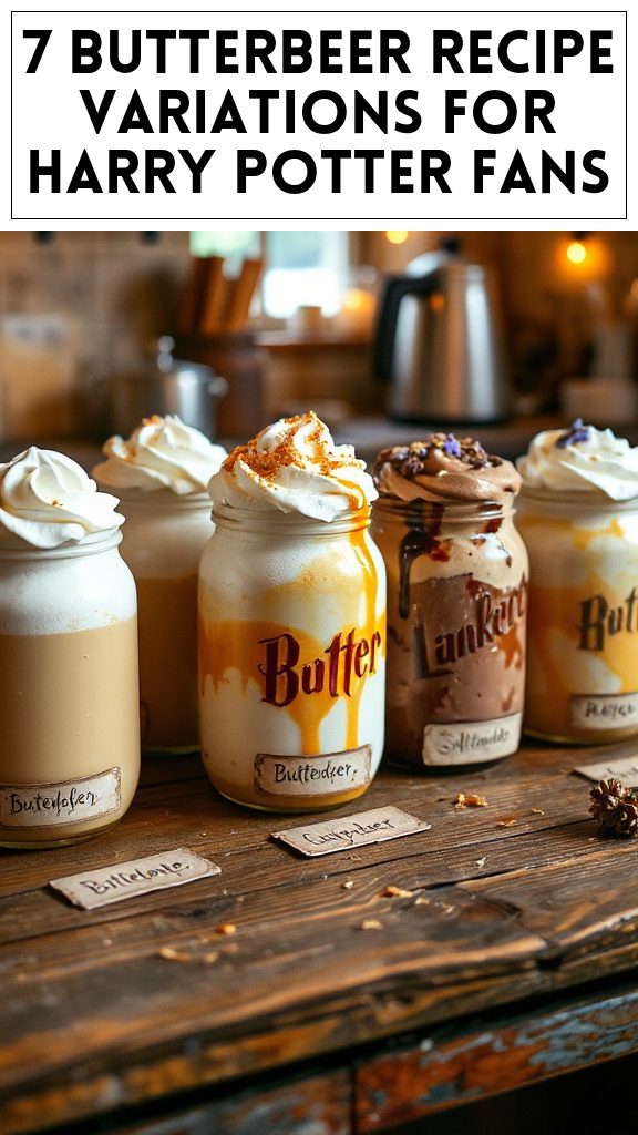 7 Butterbeer Recipe Variations for Harry Potter Fans