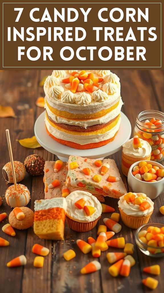 7 Candy Corn Inspired Treats for October