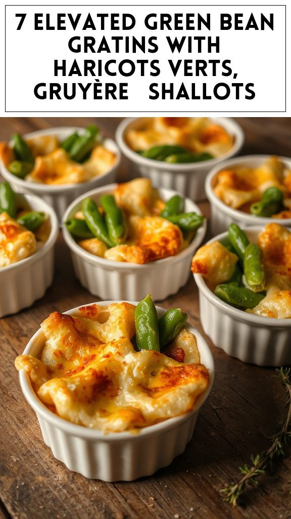 7 Elevated Green Bean Gratins With Haricots Verts, Gruyère & Shallots
