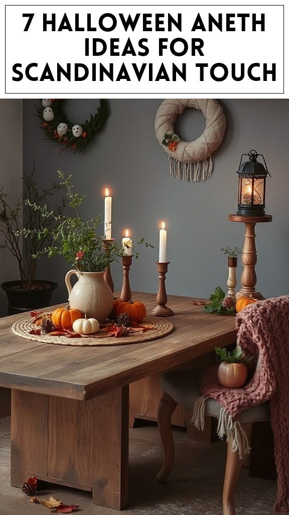 7 Halloween Aneth Ideas for Scandinavian Touch