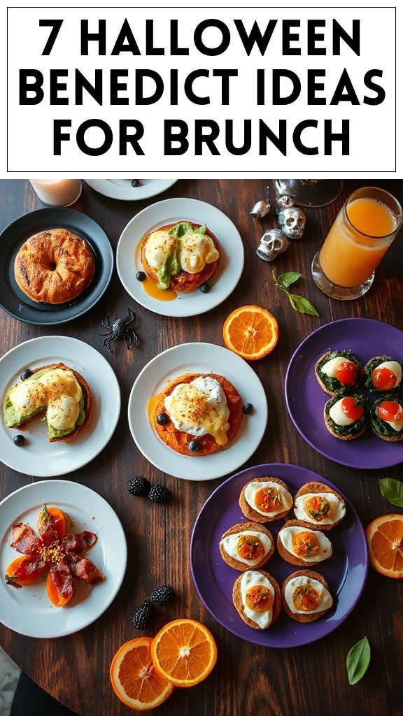 7 Halloween Benedict Ideas for Brunch