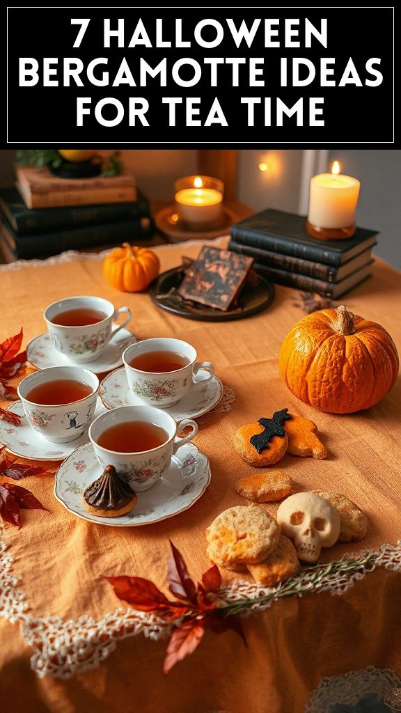 7 Halloween Bergamotte Ideas for Tea Time