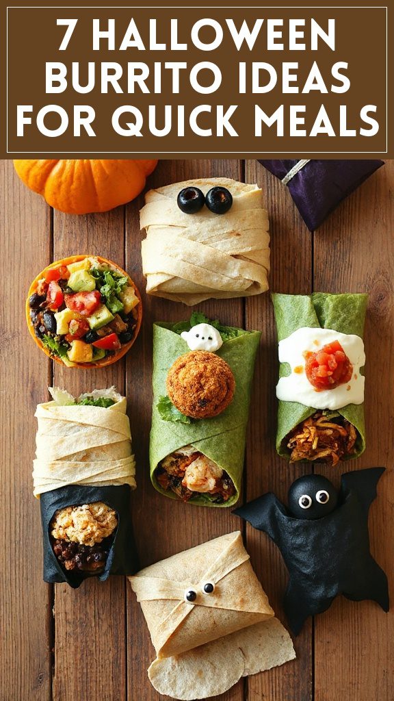 7 Halloween Burrito Ideas for Quick Meals