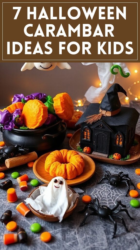 7 Halloween Carambar Ideas for Kids