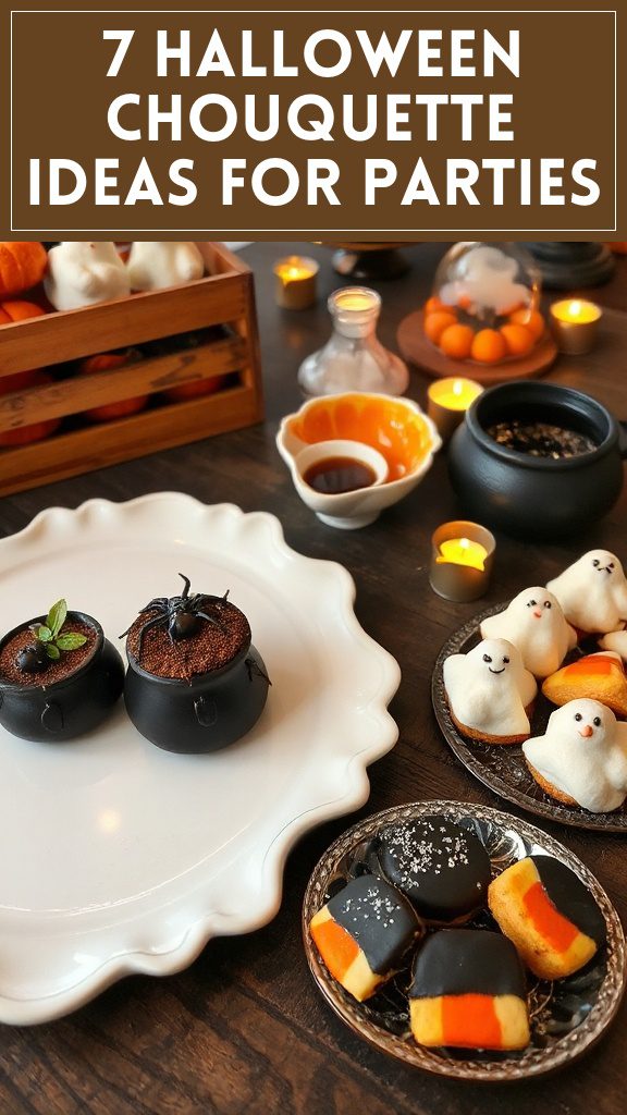 7 Halloween Chouquette Ideas for Parties
