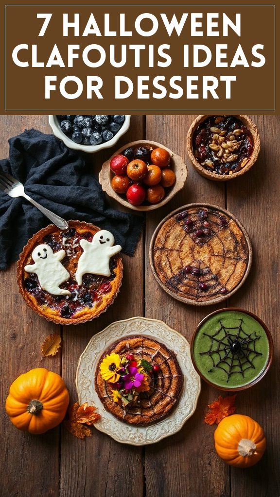 7 Halloween Clafoutis Ideas for Dessert