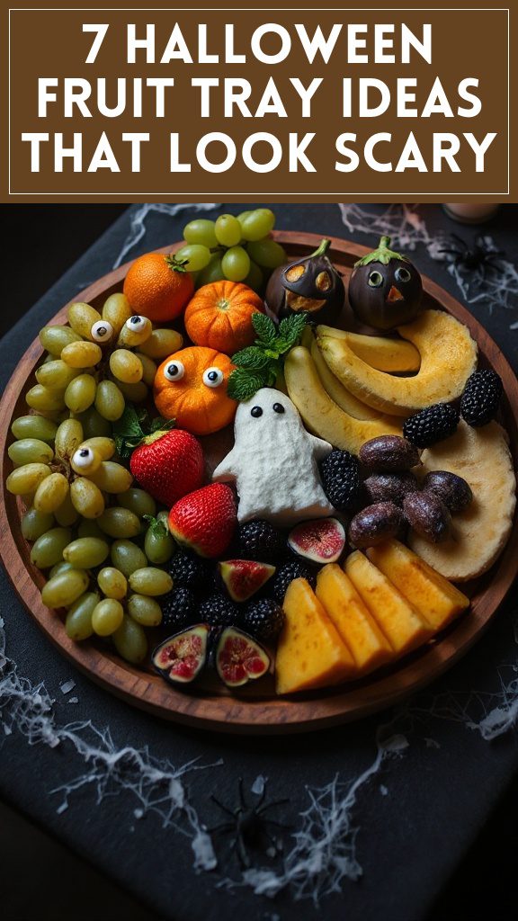 7 Halloween Fruit Tray Ideas That Look Scary