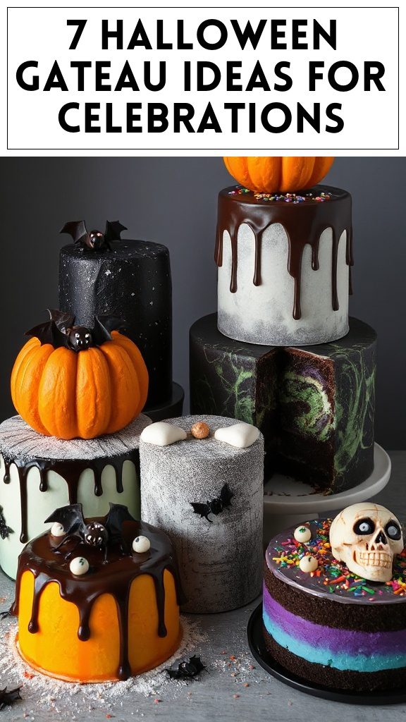 7 Halloween Gateau Ideas for Celebrations