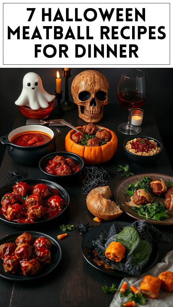 7 Halloween Meatball Recipes for Dinner