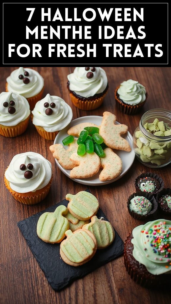7 Halloween Menthe Ideas for Fresh Treats